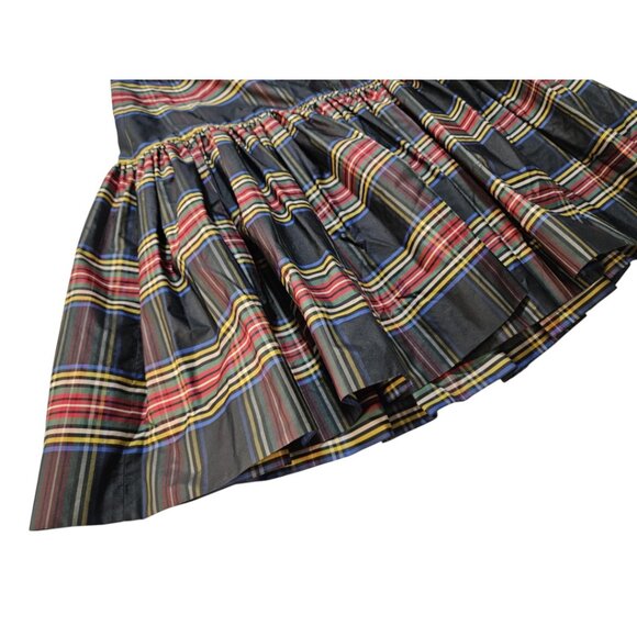J. Crew Size 2 Taffeta Tartan Skirt - Picture 3 of 5